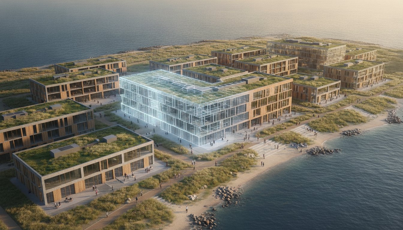 Fugleperspektiv 3D rendering: Det strategiske overblik over dit byggeprojekt