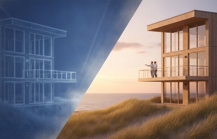 Visualisering af uopført byggeri: Den ultimative guide til arkitekter og bygherrer i 2026
