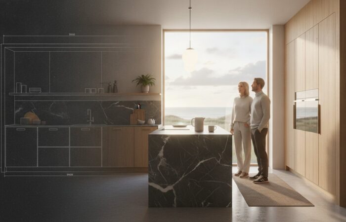 3D visualisering af køkken: Fra teknisk tegning til fotorealistisk drøm