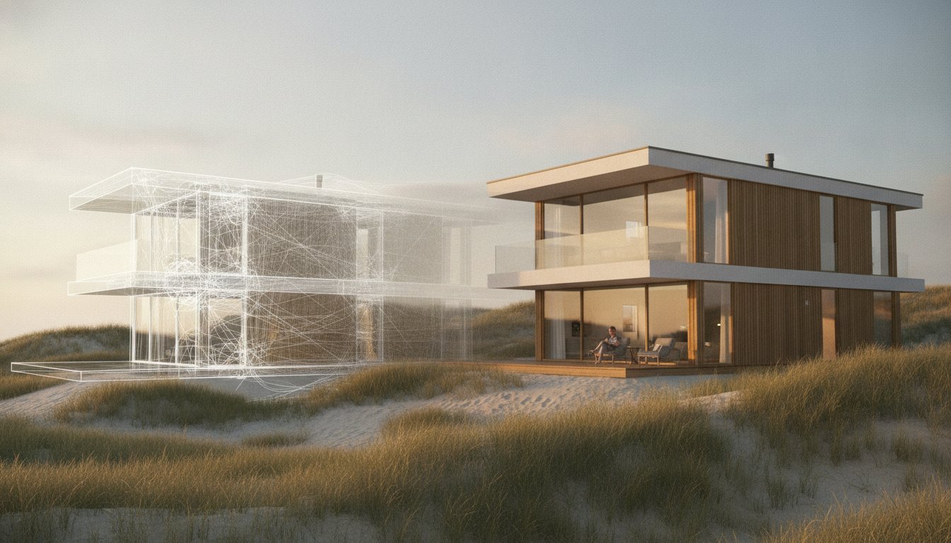 AI arkitektur visualisering: Fremtidens visuelle præsentation i 2026