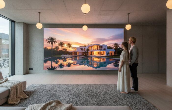 Fotorealistiske 3D billeder og animationer af luksushuse i Spanien og Frankrig