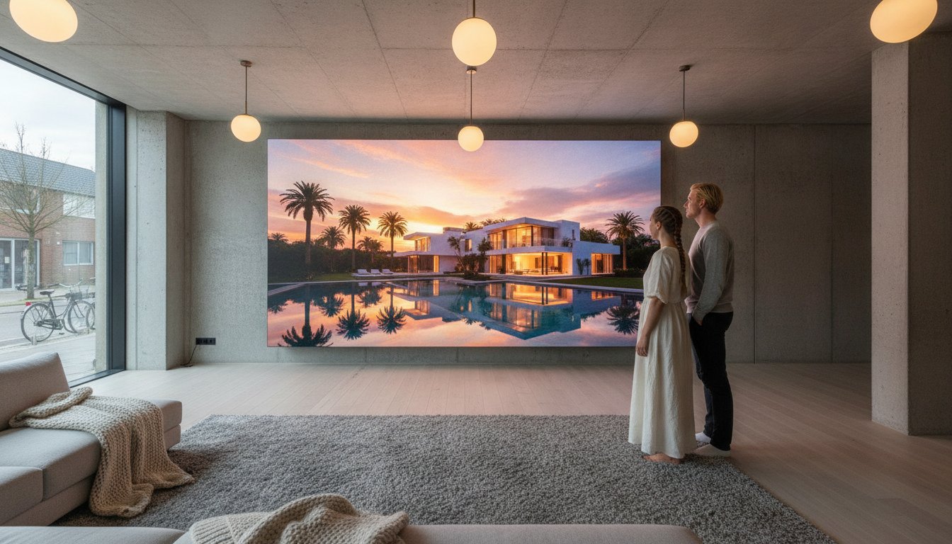 Fotorealistiske 3D billeder og animationer af luksushuse i Spanien og Frankrig