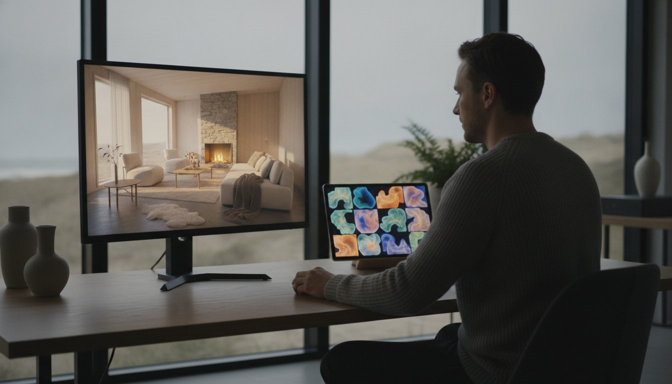 AI indretningsvisualisering: Fra hurtig inspiration til professionel perfektion